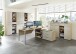 Aktenschrank >Santorin< in Riva Eiche / Cashmere - 80x198x38 (BxHxT)