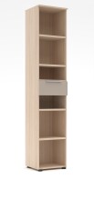 Aktenregal >Santorin< in Riva Eiche / Cashmere -...