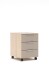 Rollcontainer >Santorin< in Riva Eiche / Cashmere - 45x61x55 (BxHxT)
