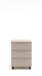 Rollcontainer >Santorin< in Riva Eiche / Cashmere - 45x61x55 (BxHxT)