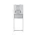 Waschmaschinenumbauschrank >Laundry< (2er-Set) in Weiß - 73x206x67 (BxHxT)