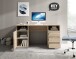 Schreibtisch >Primus 2< in Eiche Sonoma Dekor, Holzwerkstoff - 145x75x65 (BxHxT)