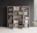 Büro-Set >Office Line< (3-tlg.) in Weiß, Holzwerkstoff - 220x186x170cm (BxHxT)
