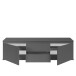 Lowboard >Brest< in Anthrazit, Holzwerkstoff - 180x50x38cm (BxHxT)