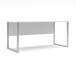 Schreibtisch >Santorin< in Weiß, Holzwerkstoffe - 170x77x73cm (BxHxT)