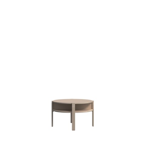Couchtisch >Tobago< in Taupe - 45,5x74,4cm (HxD)