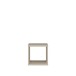 Regalwürfel >MAURO< in Taupe - 38,2x38,3x32,9cm (BxHxT)