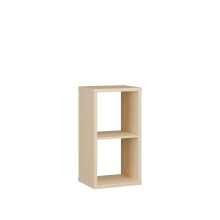 Regalwürfel >MAURO< in Buttergelb - 38,2x72,8x32,9cm (BxHxT)