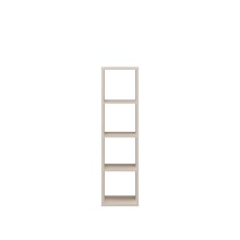 Regal >MAURO< in sandfarbig - 38,2x141,8x32,9cm...