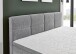 Boxspringbett >Traumruhe< inkl. 7 Zonen TTFK Matratze & Topper - 180x200 cm seidensilber
