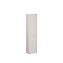 Stauraumschrank >ALICE SPRINGS< in sandfarben - 49,8x214,3x34,9cm (BxHxT)