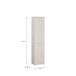 Stauraumschrank >ALICE SPRINGS< in sandfarben - 49,8x214,3x34,9cm (BxHxT)