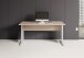 Schreibtisch >Clermont< in Eiche Sonoma Dekor - 150x73x70 (BxHxT)