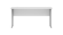 Schreibtisch >Clermont< in weiss Dekor - 150x73x70 (BxHxT)
