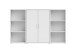 Regal-Set >Clermont< (3-teilig) in weiss Dekor - 184x114x35 (BxHxT)