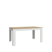 Esstisch >BOHOL< ausziehbar in Riviera Eiche - 160x78,2x90,2cm (BxHxT)