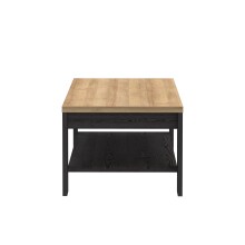 Couchtisch >BOHOL< in Riviera Eiche / Cabezone Eiche - 100x45,7x60cm (BxHxT)