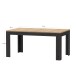 Esstisch >BOHOL< ausziehbar in Riviera Eiche / Cabezone - 160x78,2x90,2cm (BxHxT)
