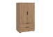Highboard >NADJA< in ARTISAN EICHE NACHBILDUNG - 81x140x40cm (BxHxT)
