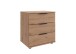 Nachtkommode >NADJA< in ARTISAN EICHE NACHBILDUNG - 52x58x38cm (BxHxT)