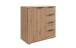 Sideboard >NADJA< in ARTISAN EICHE NACHBILDUNG - 81x83x41cm (BxHxT)
