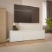 Lowboard >ALICE SPRINGS< in Secret grey - 154,2x41,5x34,9cm (BxHxT)