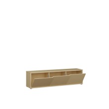 Lowboard >ALICE SPRINGS< in Buttergelb - 154,2x41,5x34,9cm (BxHxT)