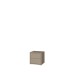Nachtkommode >ALICE SPRINGS< in Taupe - 49,8x47,9x41,5cm (BxHxT)