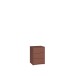 Nachtkommode >ALICE SPRINGS< in Terrakotta - 49,8x68,7x41,5cm (BxHxT)
