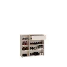 Schuhkommode >ALICE SPRINGS< in Sand - 109,2x99,1x34,9cm (BxHxT)