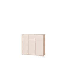 Schuhkommode >ALICE SPRINGS< in Sand - 109,2x99,1x34,9cm (BxHxT)