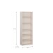 Regal >ALICE SPRINGS< in Sand - 74,5x214,3x34,9cm (BxHxT)