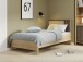 Bett >JYTANA< (inkl. Schubkästen) Eiche Dekor - 97,9x89,7x206,9cm (BxHxT)