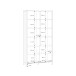 Regal >JYTANA< in Mauvella Eiche Dekor - 103,4x200,3x40,3cm (BxHxT)