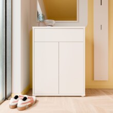 Schuhkommode >ALICE SPRINGS< in Sand - 74,5x99,1x34,9cm (BxHxT)
