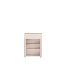 Schuhkommode >ALICE SPRINGS< in Sand - 74,5x99,1x34,9cm (BxHxT)