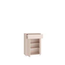 Schuhkommode >ALICE SPRINGS< in Sand - 74,5x99,1x34,9cm (BxHxT)