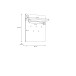 Garderobenpaneel >BOHOL< in Eiche Dekor / Cabezone - 86,5x105,6x30cm (BxHxT)