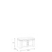 Schuhbank >BOHOL< in Eiche Dekor / Sibiu - 86,5x45x42cm (BxHxT)