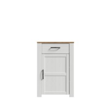 Schuhkommode >BOHOL< in Eiche Dekor / Sibiu -...