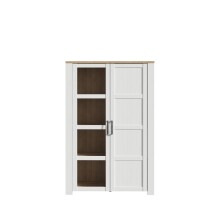 Stauraumvitrine >BOHOL< in Eiche Dekor / Sibiu -...
