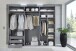 Schwebetürenschrank >indiana A< in GRAPHIT - 300x216x65cm (BxHxT)