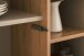 Highboard >Sinop< in Sand / Artisan Eiche Dekor - 90x140x37,5 (BxHxT)