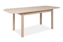 Kulissen-Esstisch >Sahara< ausziehbar bis 200cm, Samt / Riva Eiche
Dekor - 160/200x76x90 (BxHxT)