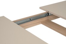 Kulissen-Esstisch >Sahara< ausziehbar bis 200cm, Samt / Riva Eiche
Dekor - 160/200x76x90 (BxHxT)