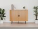 Sideboard >Kajsa< in Dekor Eiche, Holzwerkstoff - 120x80x40cm (BxHxT)