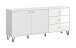 Sideboard >Prisma< in Weiß - 170x76x40cm (BxHxT)