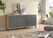Sideboard >Prisma< in Artisan Oak / Anthrazit matt - 170x76x40cm (BxHxT)