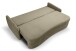 Schlafsofa >Diana< in grün, Strukturstoff - 231x93x108cm (BxHxT)