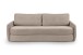 Schlafsofa >Diana< in beige, Strukturstoff - 231x93x108cm (BxHxT)